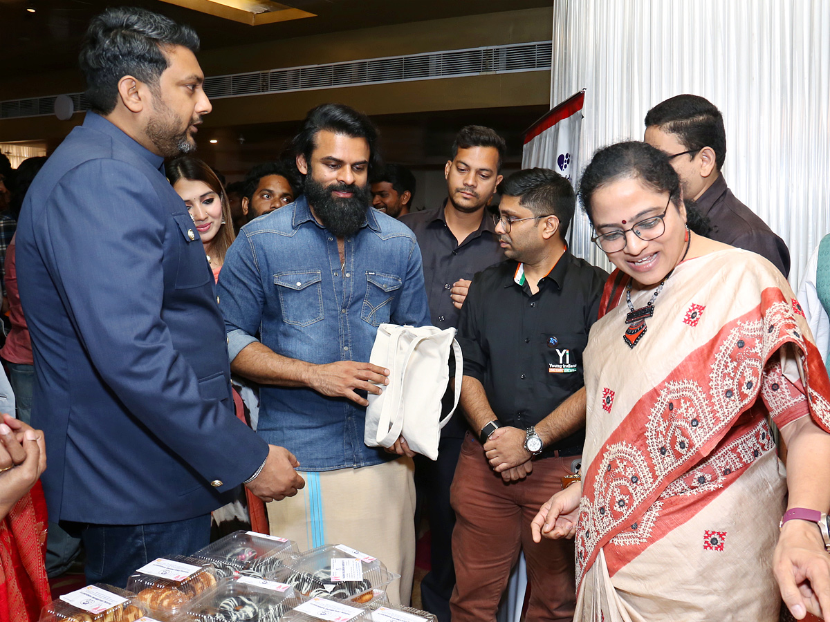 Hero Sai Dharam Tej At Abhayam Masoom Summit 2025 Event Photos11
