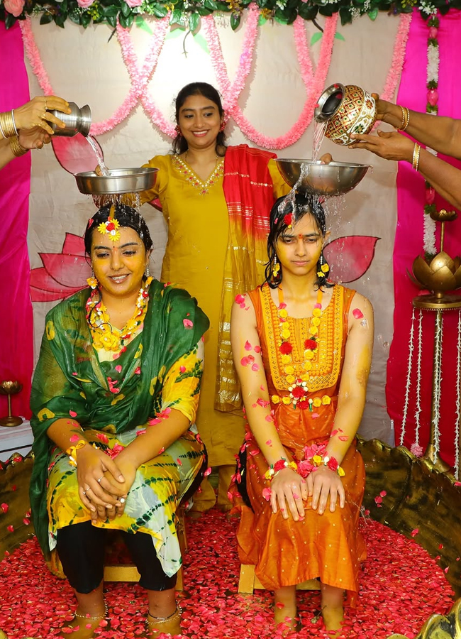 'Arundhati' movie child artist wedding photos14