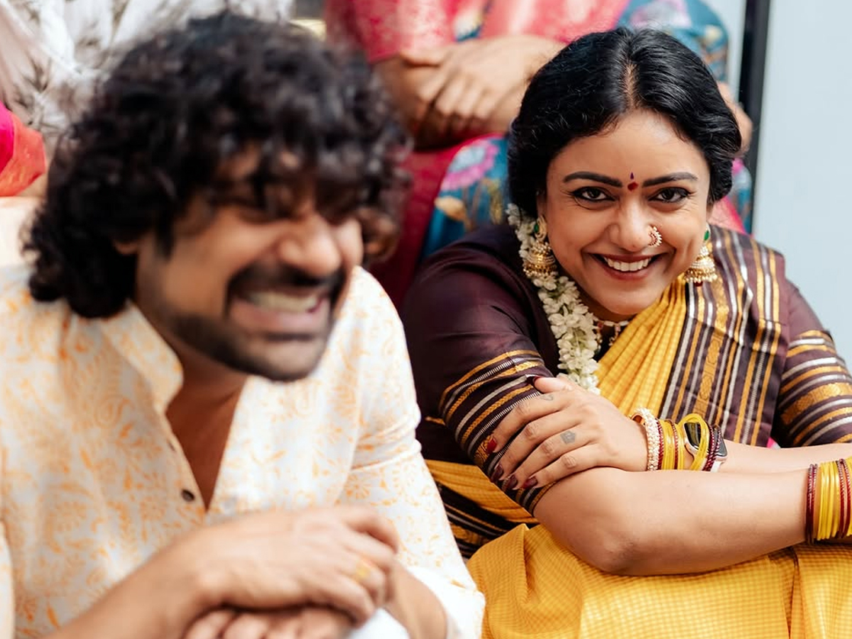 Varun Sandesh couple's Sri Venkateswara Swamy Vratham in new house.. Photos7