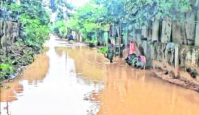 వరద ముంపులో అంకాలగూడెం 1