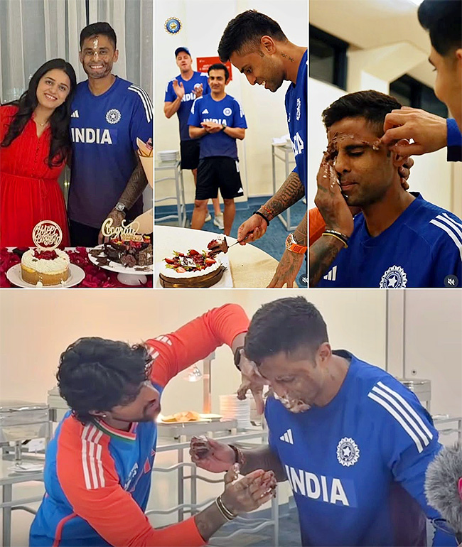 Suryakumar Yadav Birthday Celebration Viral Photos Goes14