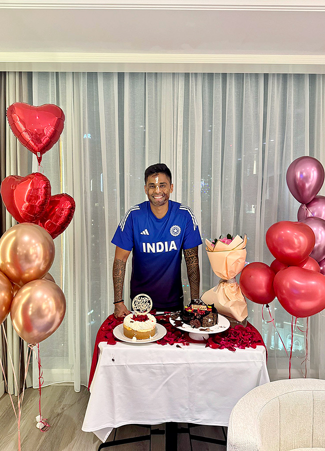 Suryakumar Yadav Birthday Celebration Viral Photos Goes2