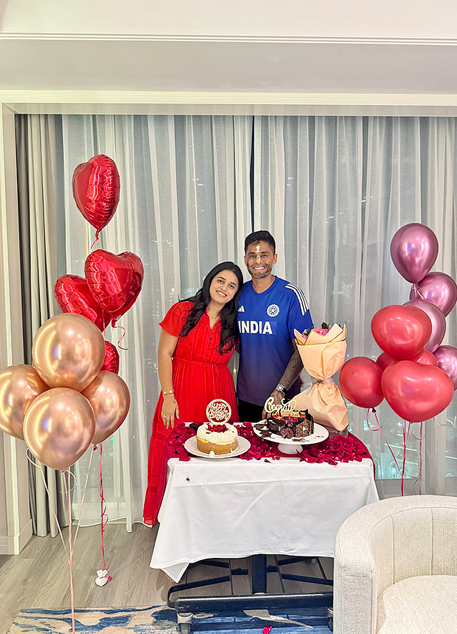 Suryakumar Yadav Birthday Celebration Viral Photos Goes3