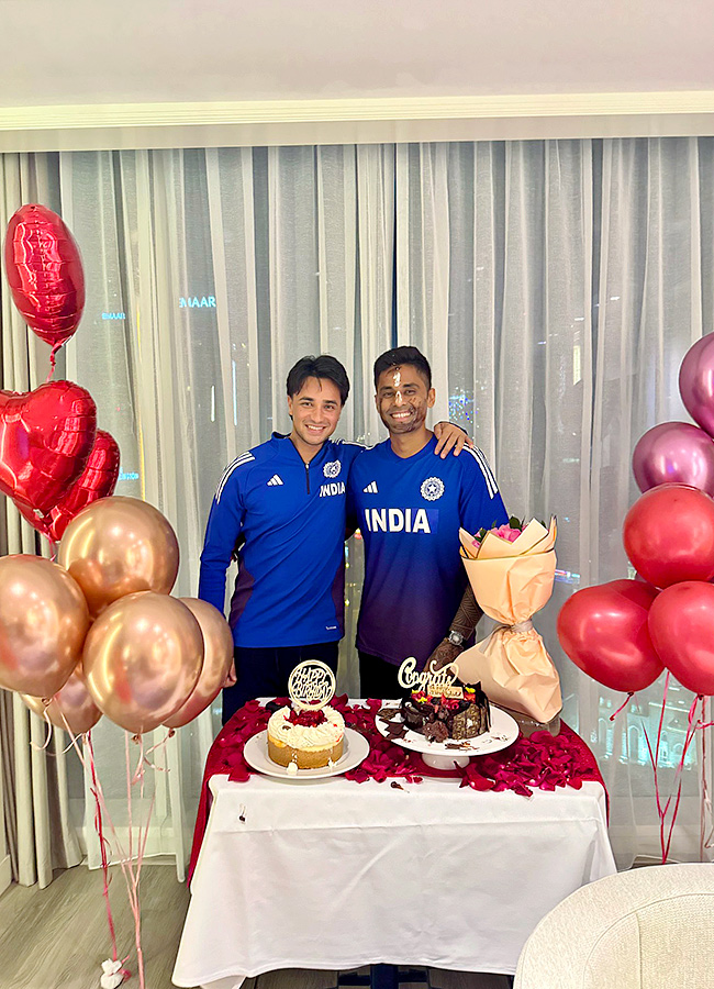 Suryakumar Yadav Birthday Celebration Viral Photos Goes4