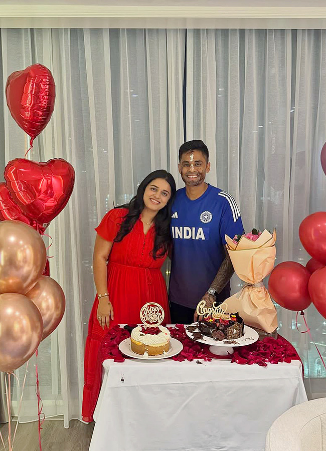 Suryakumar Yadav Birthday Celebration Viral Photos Goes5