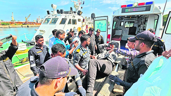 సముద్రంలో సిరియా వాసి రక్షింపు 1