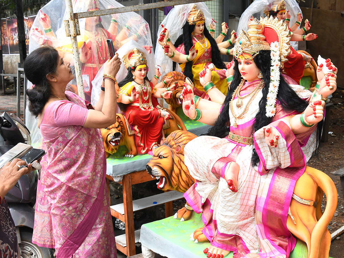 Dasara 2025 : Durga Mata Idol Making in Hyderabad 1