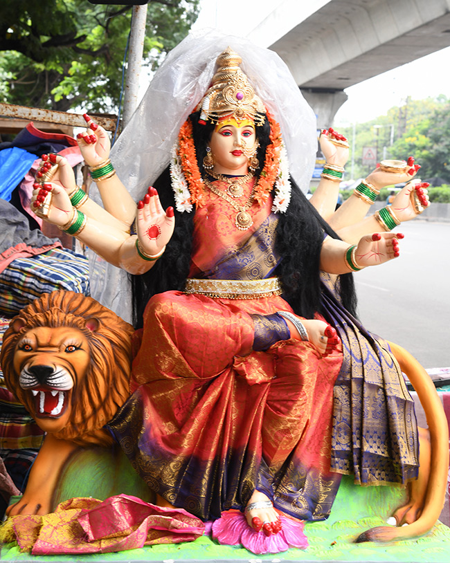Dasara 2025 : Durga Mata Idol Making in Hyderabad 12