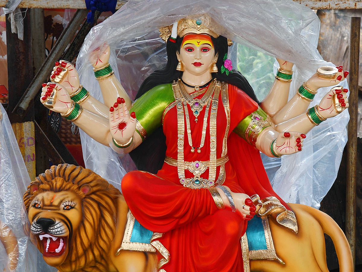 Dasara 2025 : Durga Mata Idol Making in Hyderabad 6