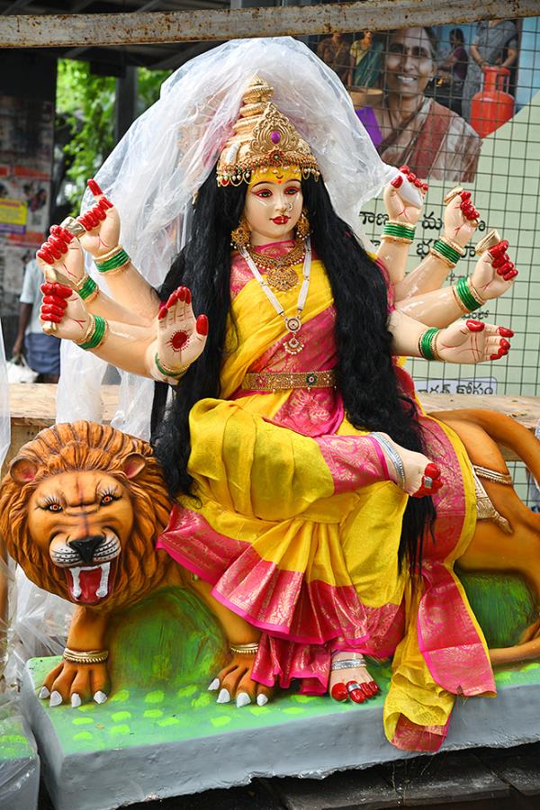 Dasara 2025 : Durga Mata Idol Making in Hyderabad 8
