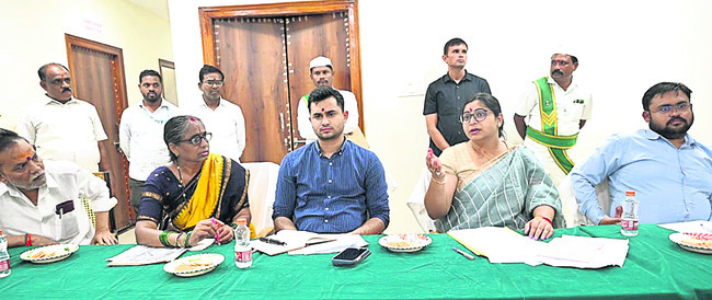 బాసరలో దసరా ఉత్సవాలకు ఏర్పాట్లు!1