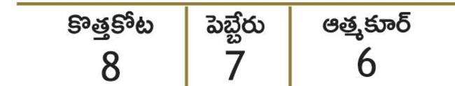 జిల్లాలో 5 పురపాలికలు.. 31 ఖాళీలు 1