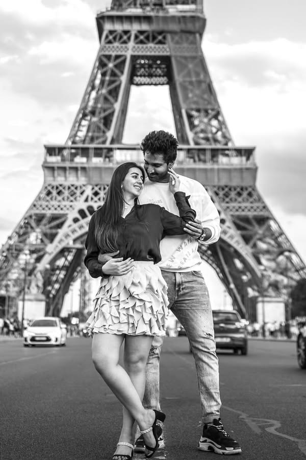 Aadhi Pinisetty Paris Vacation with Wife Nikki Galrani Photos14