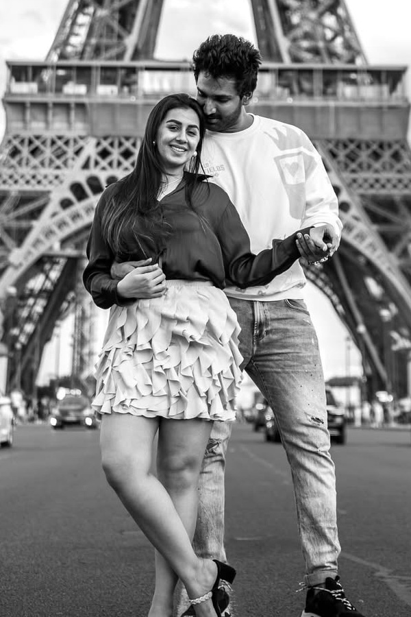 Aadhi Pinisetty Paris Vacation with Wife Nikki Galrani Photos16