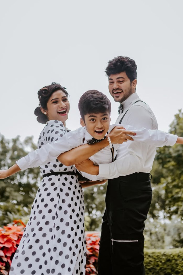 Actress Vishnu priya son Ayaansh Birthday celebration photos 6