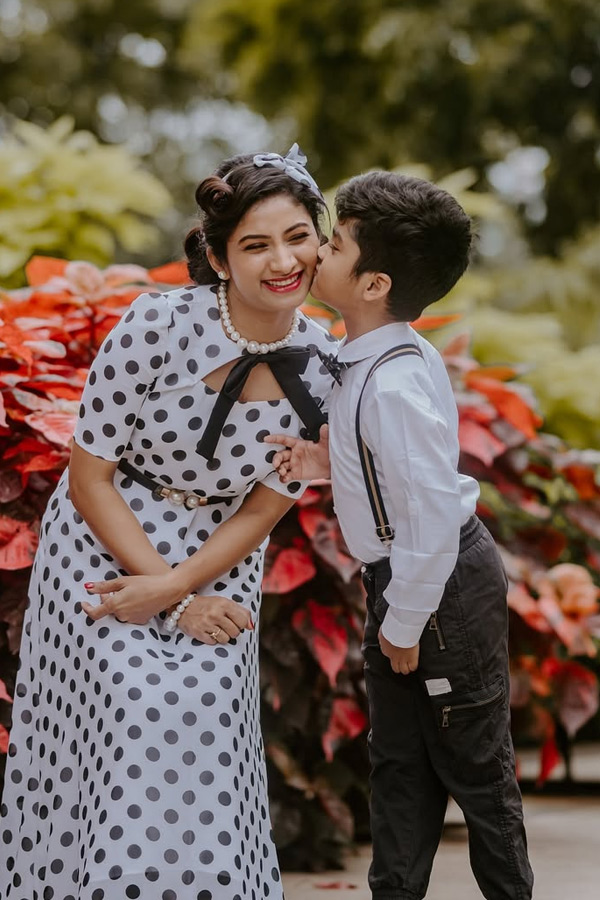 Actress Vishnu priya son Ayaansh Birthday celebration photos 7
