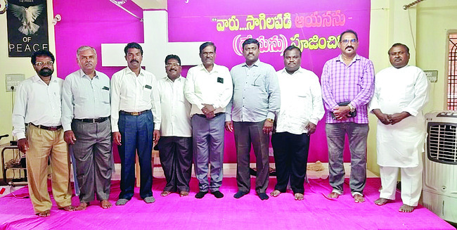 జిల్లా పాస్టర్స్ వెల్ఫేర్ సొసైటీ నూతన కమిటీ ఎంపిక1