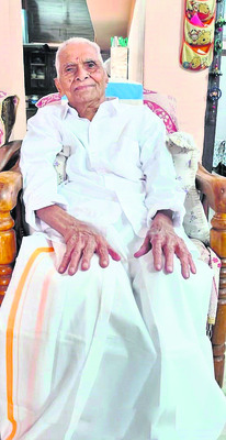 స్వాతంత్య్రసమరయోధుడు కిష్టయ్య కన్నుమూత 1