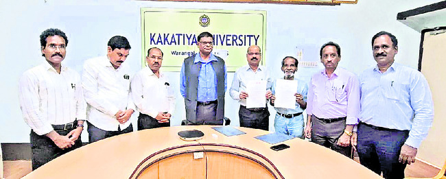 నేచురోపతి లైబ్రరీ రీసెర్చ్ సెంటర్, కేయూ మధ్య ఎంఓయూ1