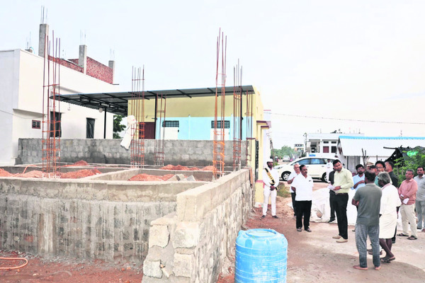 మార్కింగ్ చేసినవి,ఇందులో పనుల ప్రగతి ఇలా.. 1
