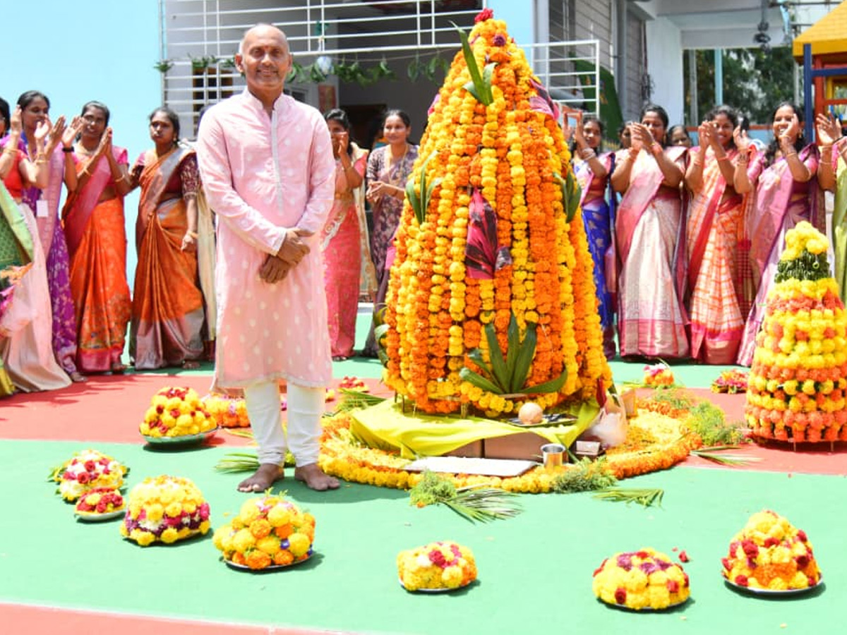 Bathukamma celebrations At school Photos16