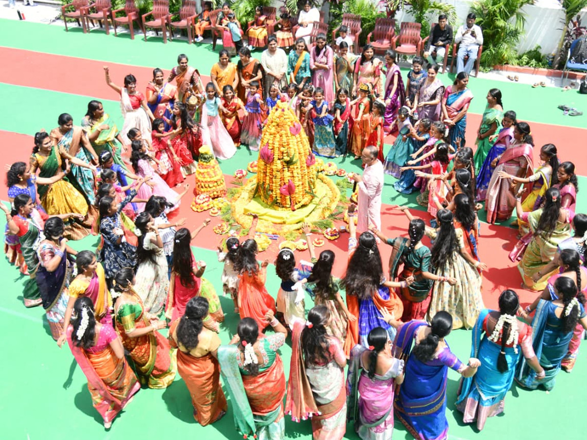 Bathukamma celebrations At school Photos17