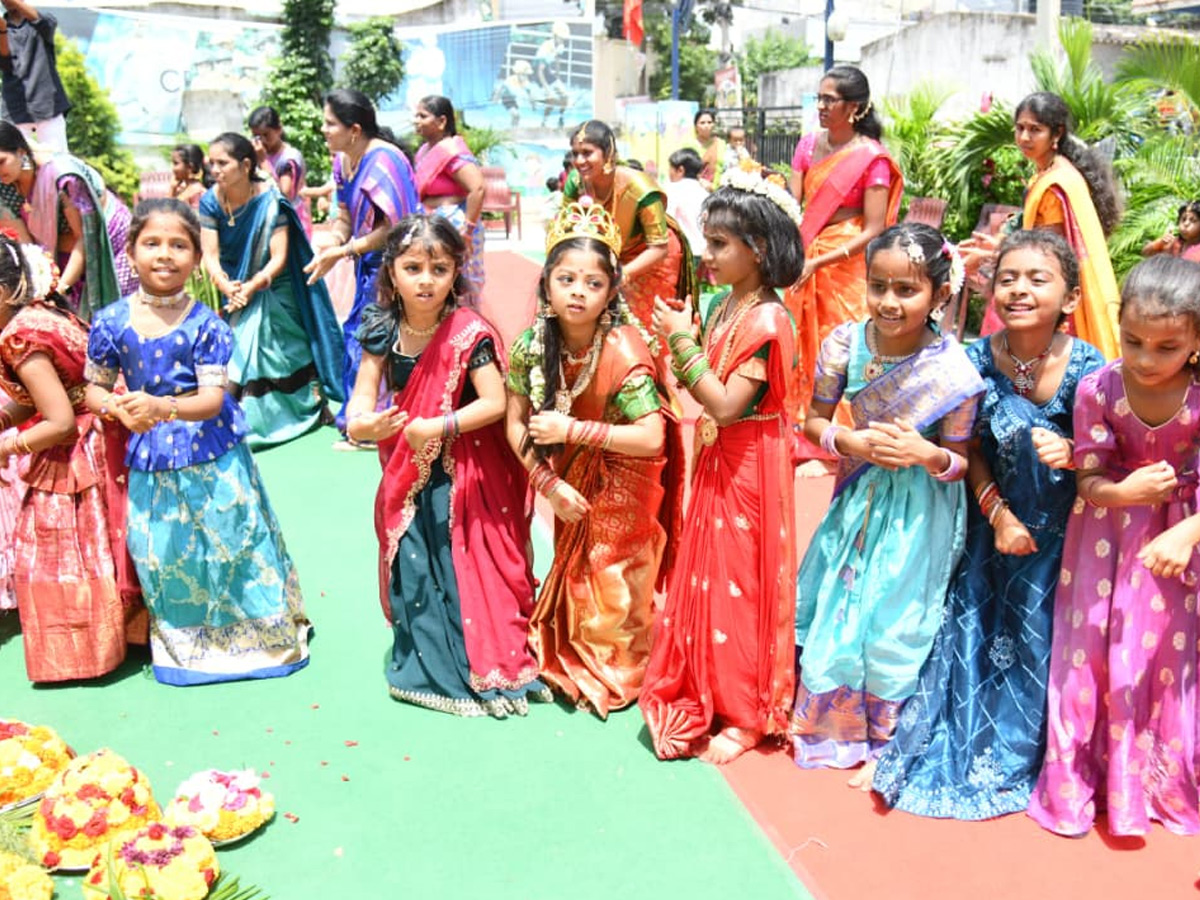 Bathukamma celebrations At school Photos19