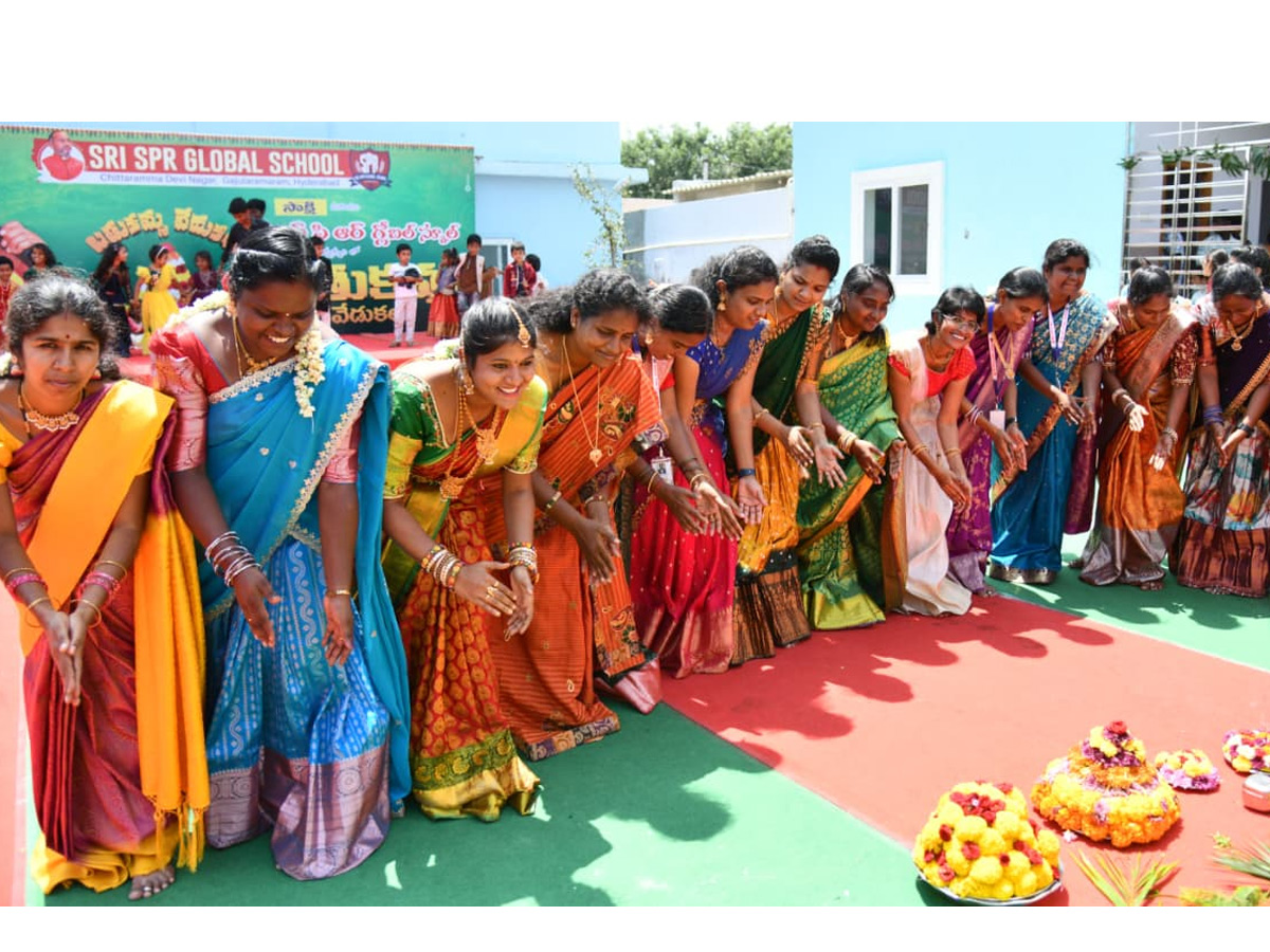 Bathukamma celebrations At school Photos14
