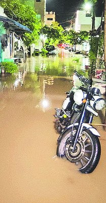 సత్తెనపల్లిలో భారీ వర్షం 1