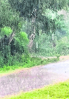 భారీ వర్షం.. స్తంభించిన జనజీవనం 1