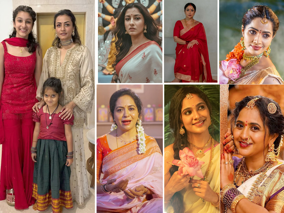 Navratri looks inspired from celebrities Photos1
