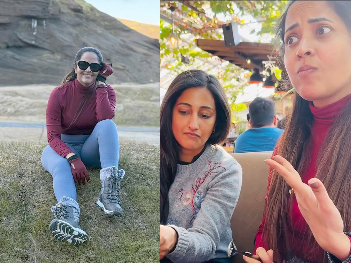 Anchor Anasuya Bharadwaj Shares Travel Moments from Iceland Photos1