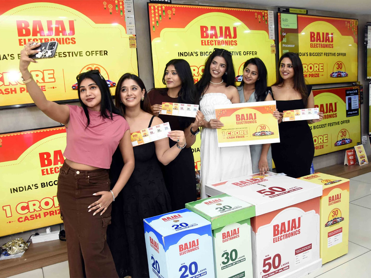 Bajaj Electronics Biggest Festive Offer Launch Photos1
