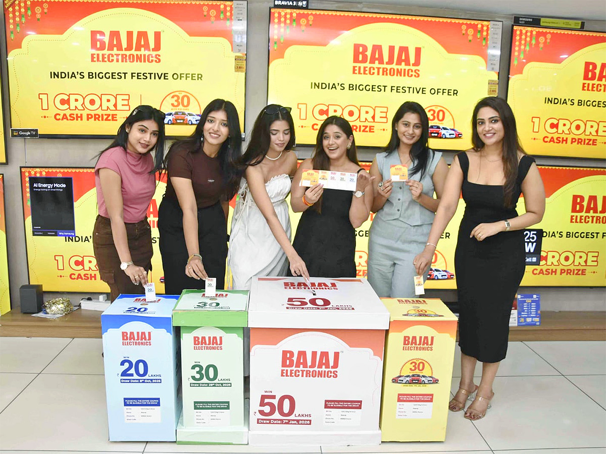 Bajaj Electronics Biggest Festive Offer Launch Photos13