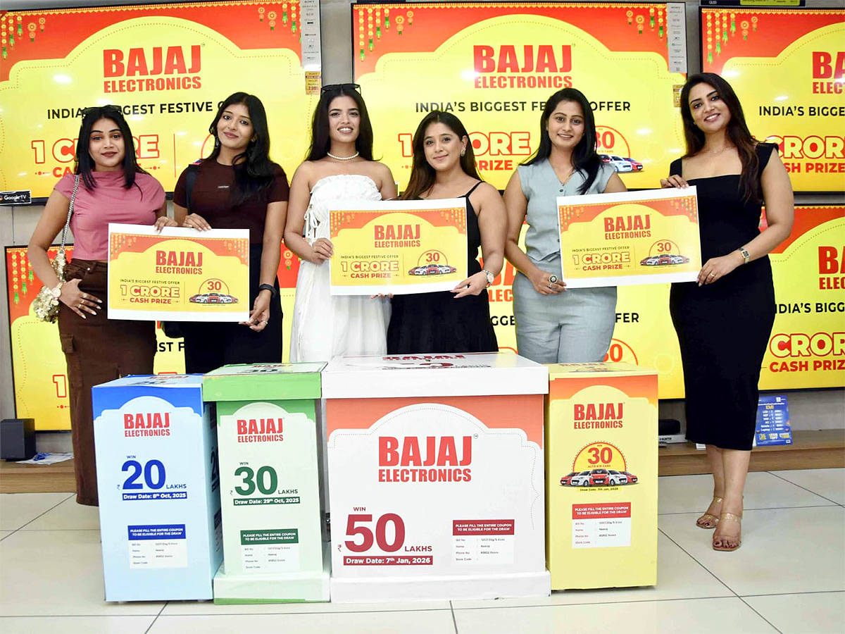 Bajaj Electronics Biggest Festive Offer Launch Photos3