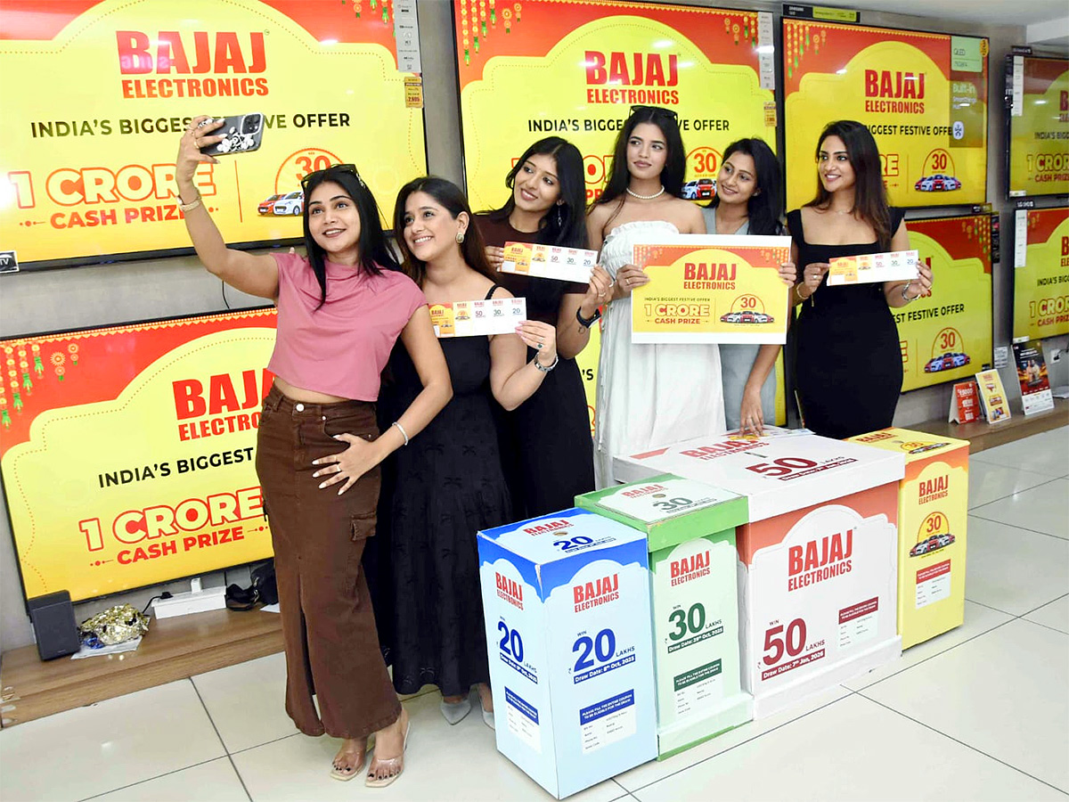 Bajaj Electronics Biggest Festive Offer Launch Photos4