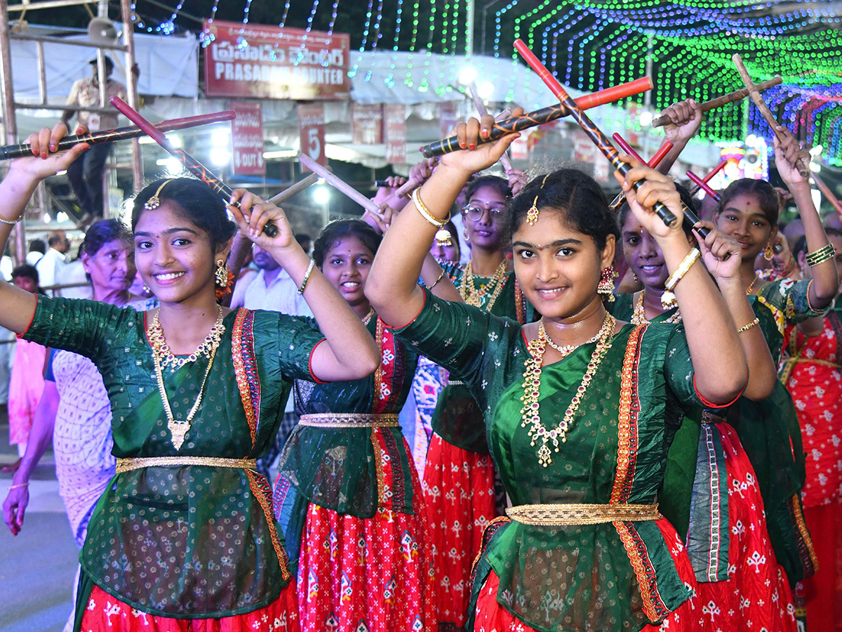 Dussehra 2025 : Devotees Rush at Kanaka Durga Temple Vijayawada33
