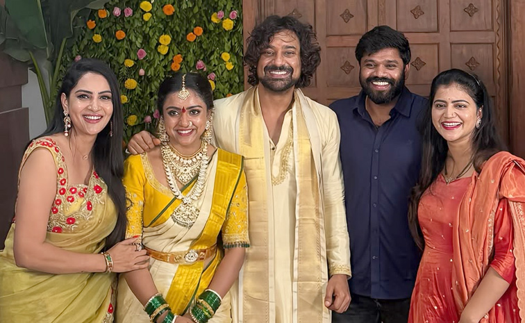 Varun Sandesh Vithika Sheru New Housewarming Function Photos2
