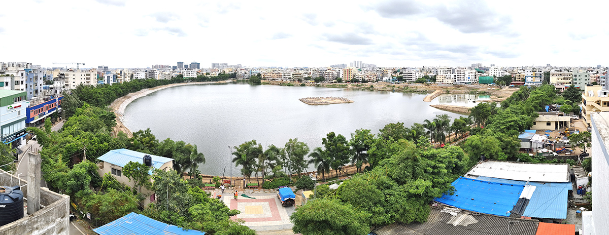 Bathukamma Kunta in Hyderabad Ready for Grand Festivities Photos17
