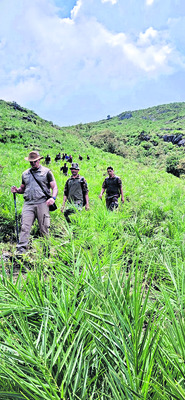 ఉత్సాహంగా ఎన్‌సీసీ క్యాడెట్ల ట్రెక్కింగ్‌1