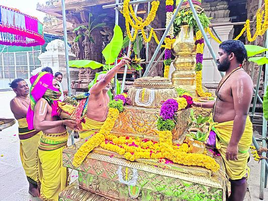 ఘనంగా సంప్రోక్షణ కార్యక్రమం 1