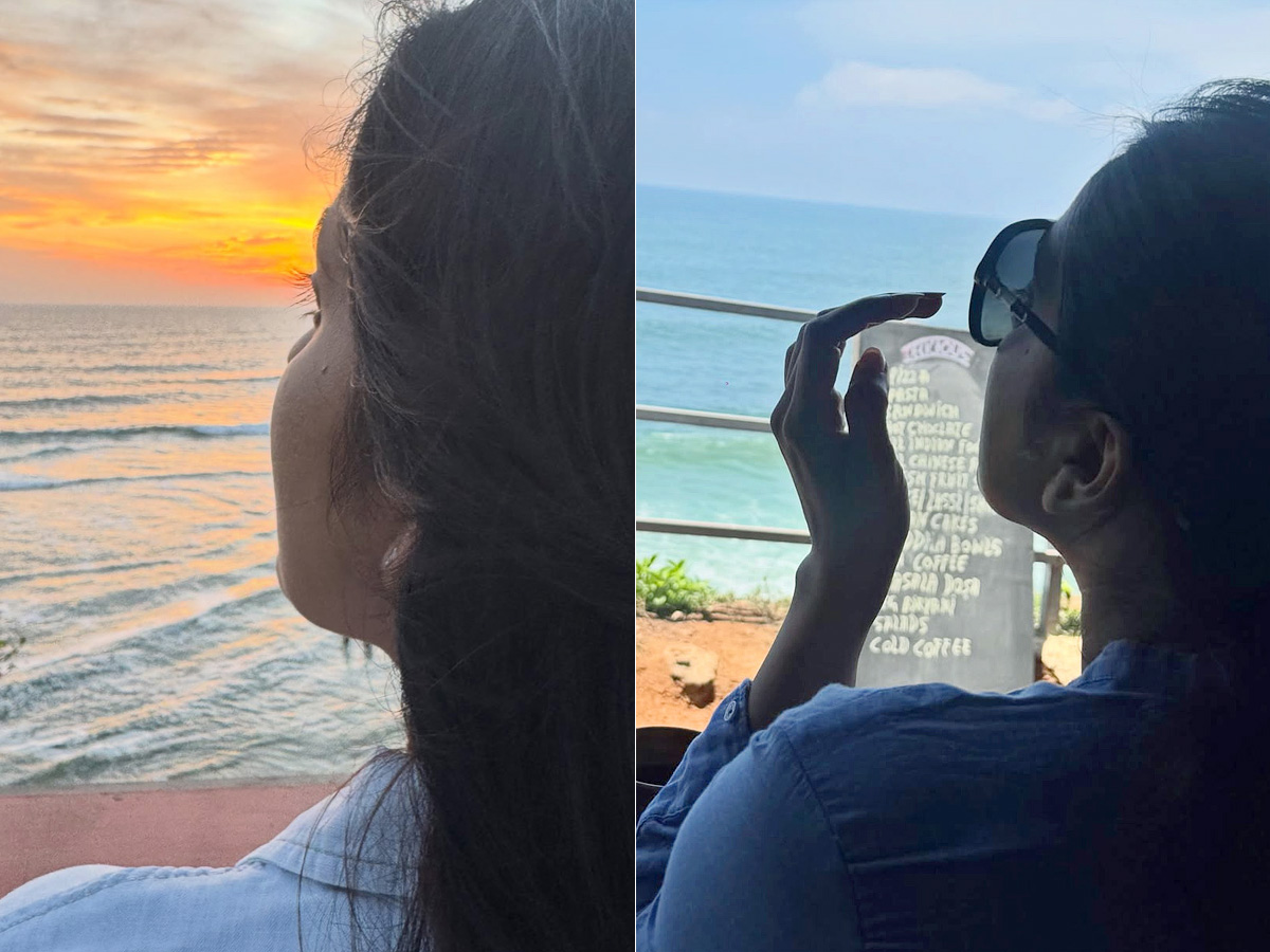 Anchor Rashmi Gautam Enjoying In Beach Photos1