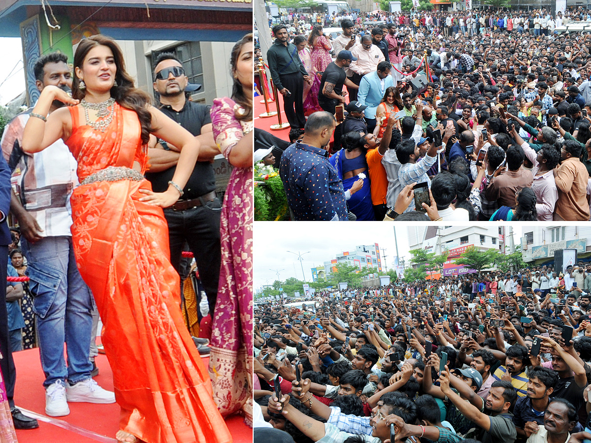Heroine Nidhi Agarwal in Kurnool Photos 1