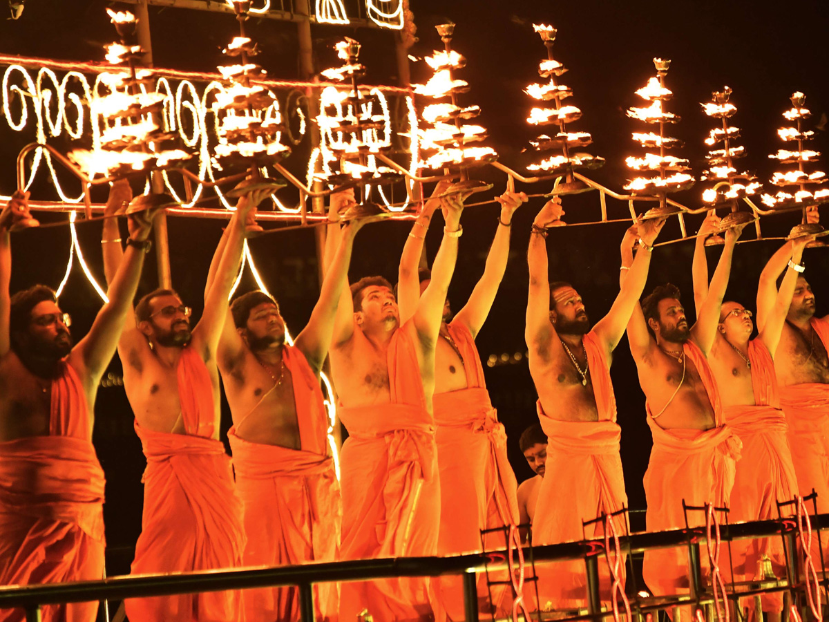 Katyayani Devi Alankaram Day 4 In Vijayawada Dasara Navaratri 2025 Photos31