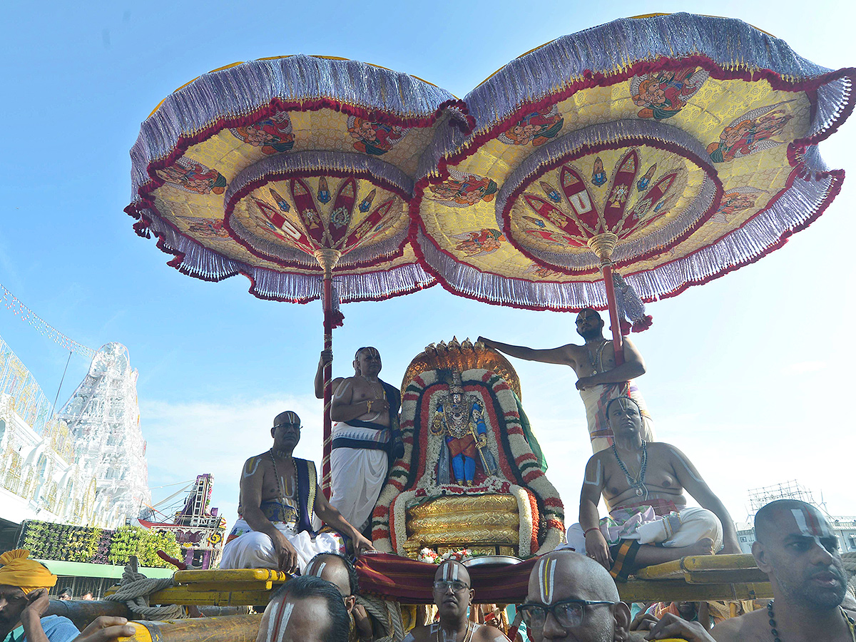 Tirumala Brahmotsavam 2025 Chinna Sesha Vahana Seva Photos1