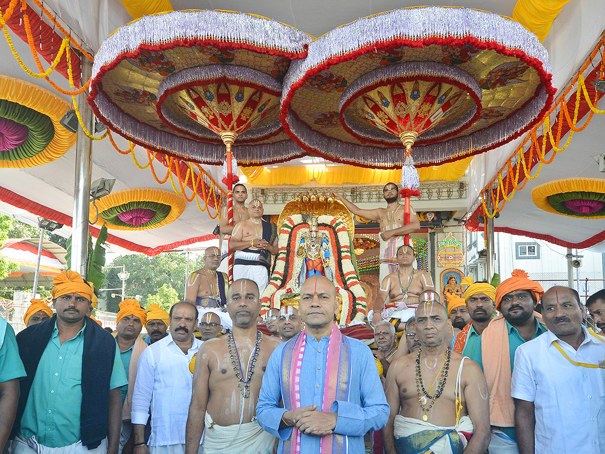 Tirumala Brahmotsavam 2025 Chinna Sesha Vahana Seva Photos13
