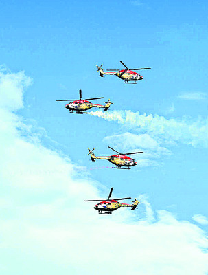 మైసూరులో హెలికాప్టర్ల ఆర్భాటం3