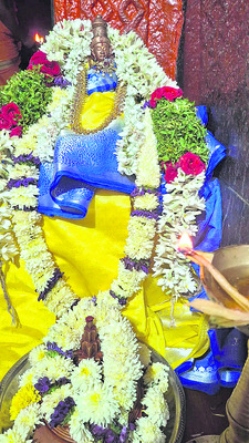 శాకంబరిగా అమ్మవారు1