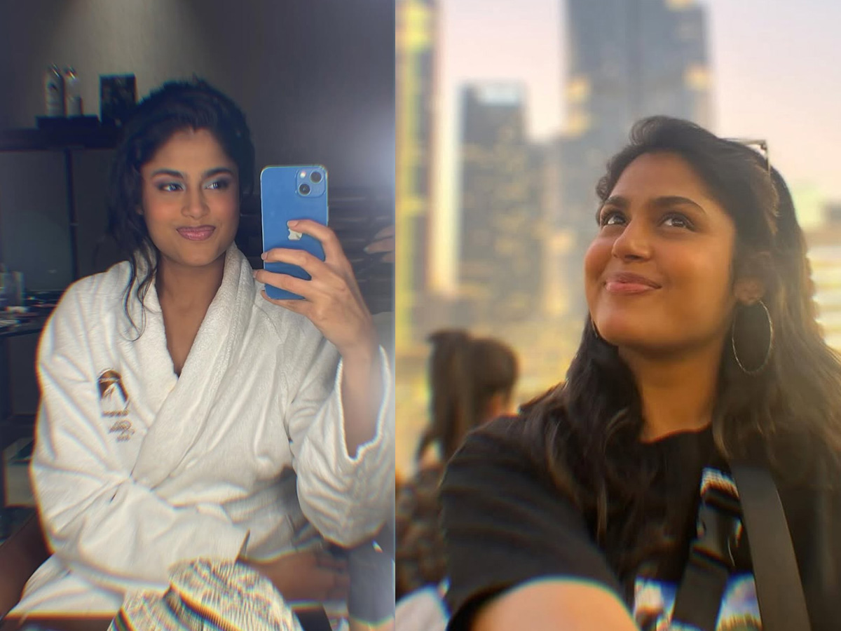 Actress Faria Abdullah Remembers Trip memories Photos1