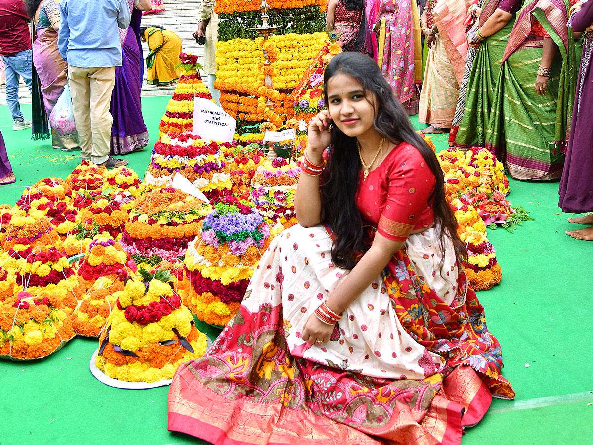Bathukamma Celebrations at Koti Womens College Photos14